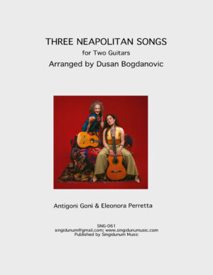 THREE NEAPOLITAN SONGS